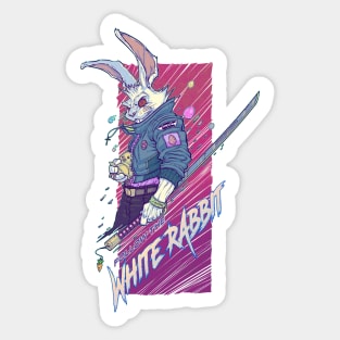 WEIRDO - Follow The White Rabbit - Protector Sticker